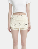Ariel Polka Layer Skort