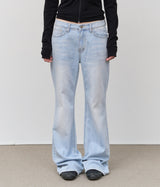 (W) Pulse Light Bootscut Denim