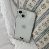 [Jelly] Stipe slim(white) Jelly case