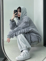 ASCLO MA-1 Shirring Hood Jumper (3color)