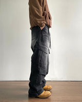 Aero Cargo Denim Pants