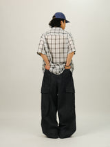 AD Non-fade Big Cargo Denim Pants