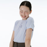 クローバーTシャツ(lavender)
