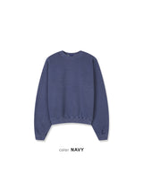 ピグメントクロップスウェットシャツ 7COLOR