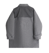 Mira Dot Scarf Wool Coat