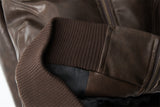 Brick Shade Faux Leather Jacket 233426801