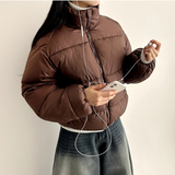 Selder Cropped Padded Jumper 