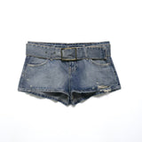Veda Low Rise Denim Shorts