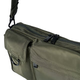 24FW SYMBOL RIVET MULTI POKET CROSS BAG KHAKI