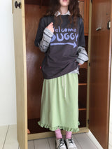 YWD WELCOME T-SHIRTS_CHARCOAL (1color)