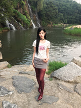 Me愛 - Me愛 Tシャツ (マゼンタ)