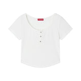 ヘンリーネックボタンTシャツ (26STP-SSTS03)