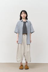 Pie Checked Bermuda Pants (2color)
