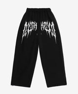 DAECHEONG LOGO BIG WIDE PANTS