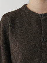 [Premium] Snow Puff Round Cardigan