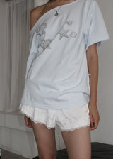 SATIN LACE SHORTS