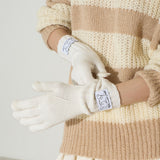129 Fingerhole Gloves Pink