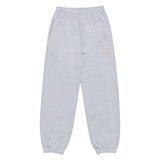24FW ROUND SCRIPT BOUCLE LOGO PANTS GREY