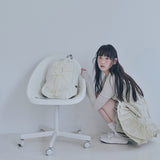 ホールストリングピーオーバックパック(light yellow)