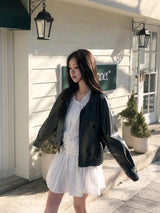 #Diana Ruffle Off Shoulder Shirring Mini Dress