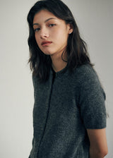 [925 silver] Deux.silver.201 / ミニコートピアス (シルバー)