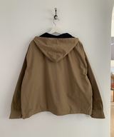 About Colorful Hood Bomber Jacket