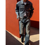 [S/S] Crop damage denim jacket(2color)