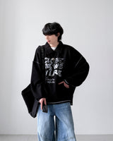 Finish Collar Knit T-shirt