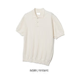 ASCLO Washable Collar Short Sleeve Knit (14color)