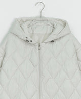 Kotanna Quilted Hooded Padded Jumper