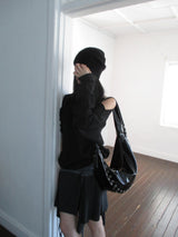 multi eyelet cross bag