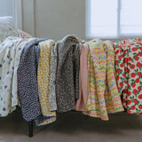 Reversible cotton Summer Blanket - S size