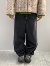 セディンデニムストレートパンツ