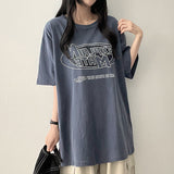 Ix ピグメントボクシーフィット半袖Tシャツ