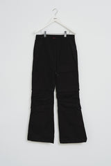  Lena Multi Cargo Flare Pants (2color)
