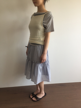 YWD シャーリングスカート(3color)