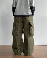 Padded Big Cargo Pants 3C