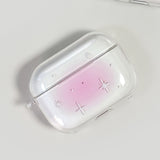 [AirPods] Twinkle star hard case (Pink) (only case)