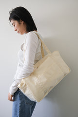standard duffle bag (cream yellow)