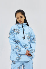SUNDAY RABBIT HOODED ANORAK JACKET