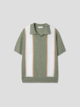 Mix-color boucle collar knit 3color