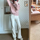 ブーツスリットパンツ