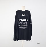 (Unisex) センレタリングオーバーフィットTシャツ