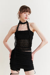 BELLA SKIRT PANTS black