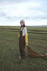 Bonnie Balm Cotton Overalls (3color)