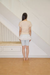 KIRI SKULL EYELET TOP (LEMON)