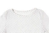 Tuna Short Sleeve Layered Dot T-Shirt Set