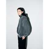 クラシックフーディー - Washed Black