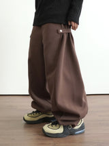 Pinch Side Snap Sweat Pants 6C