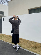 Wide Sweat Bermuda Pants 3C